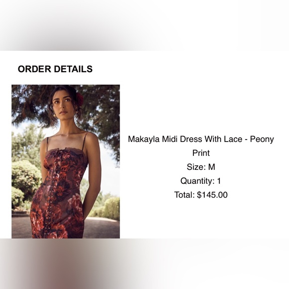 Meshki Makayla Midi Dress - Picture 3 of 6